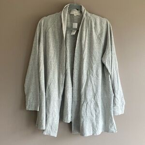NWT loft size large grey cardigan